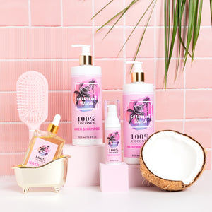 Coconut Blush Hair Care Package